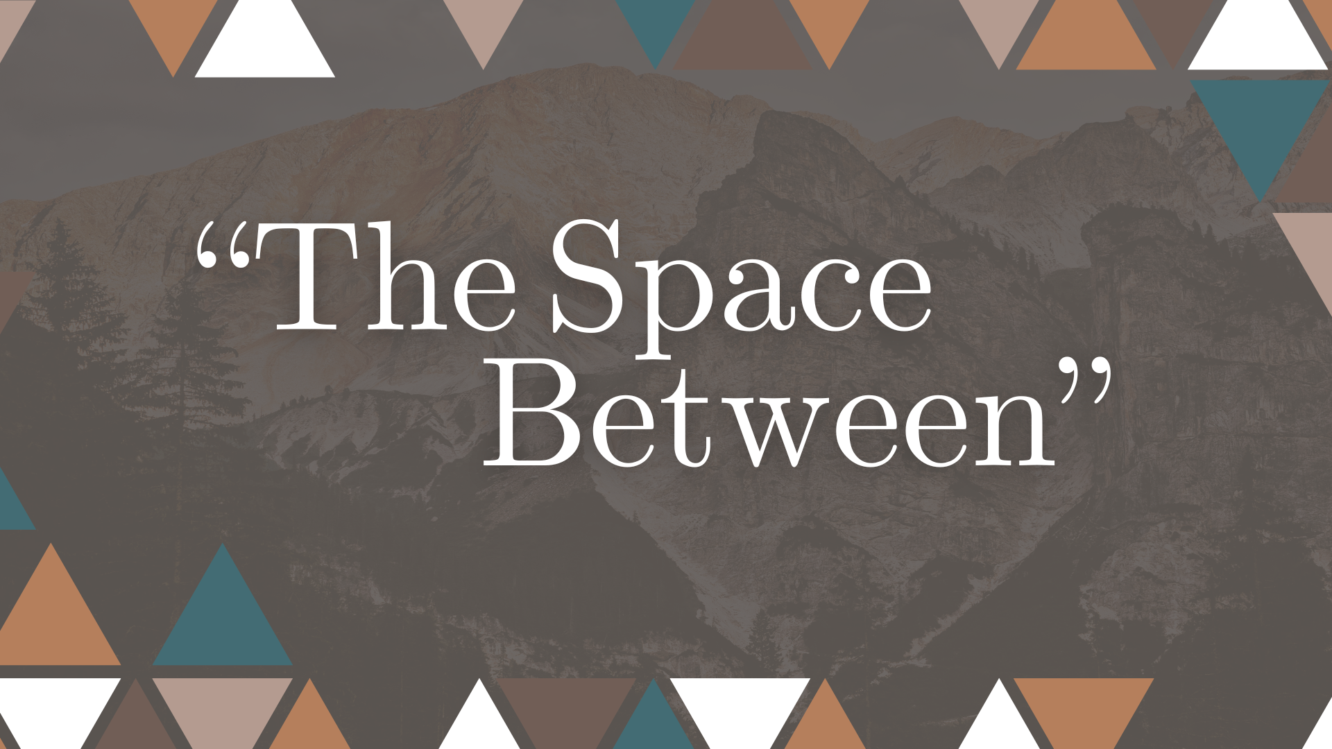 The Space Between